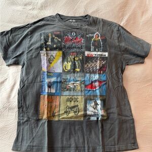 Vintage Original AC/DC Multi-Color Album Cover T-Shirt